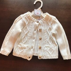 NWT button up sweater